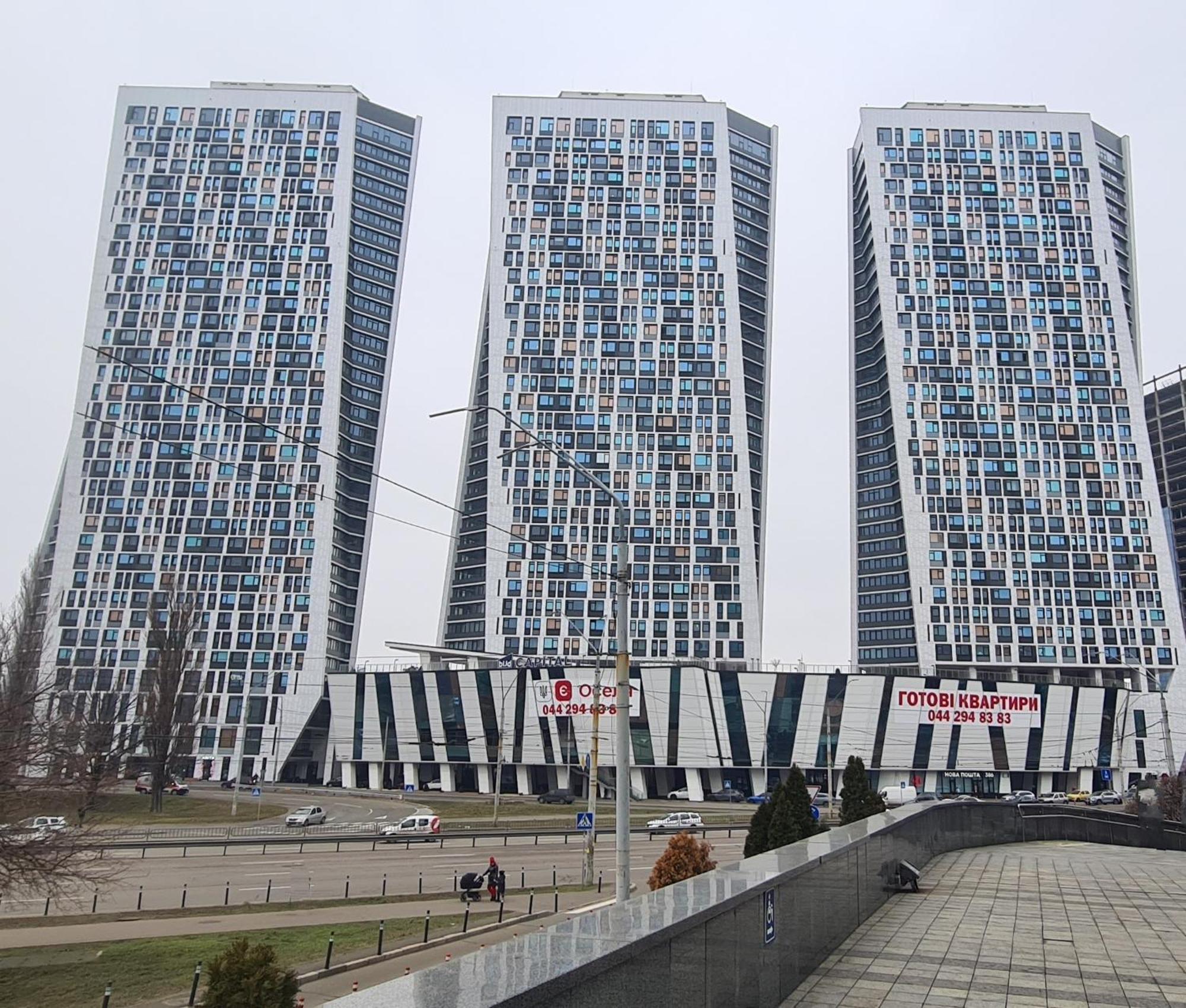 Жк"Манхэттен"На Берестейском Проспекте Kiev Esterno foto